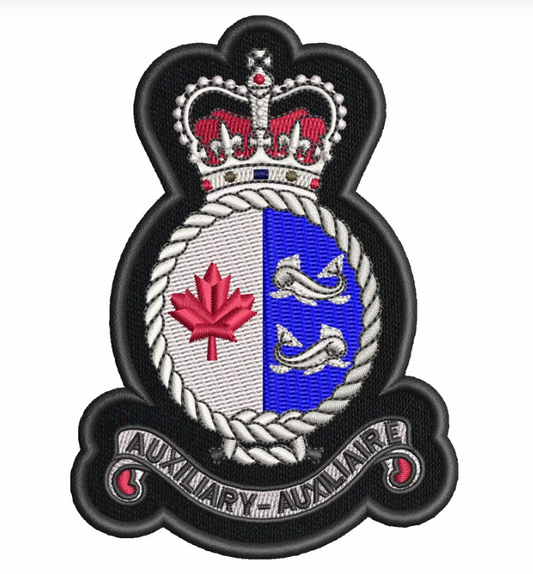 Canadian Coast Guard Auxiliary Badge (with velcro)