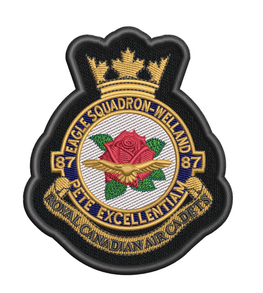 87 Eagle Squadron Air Cadet Badge (with velcro)